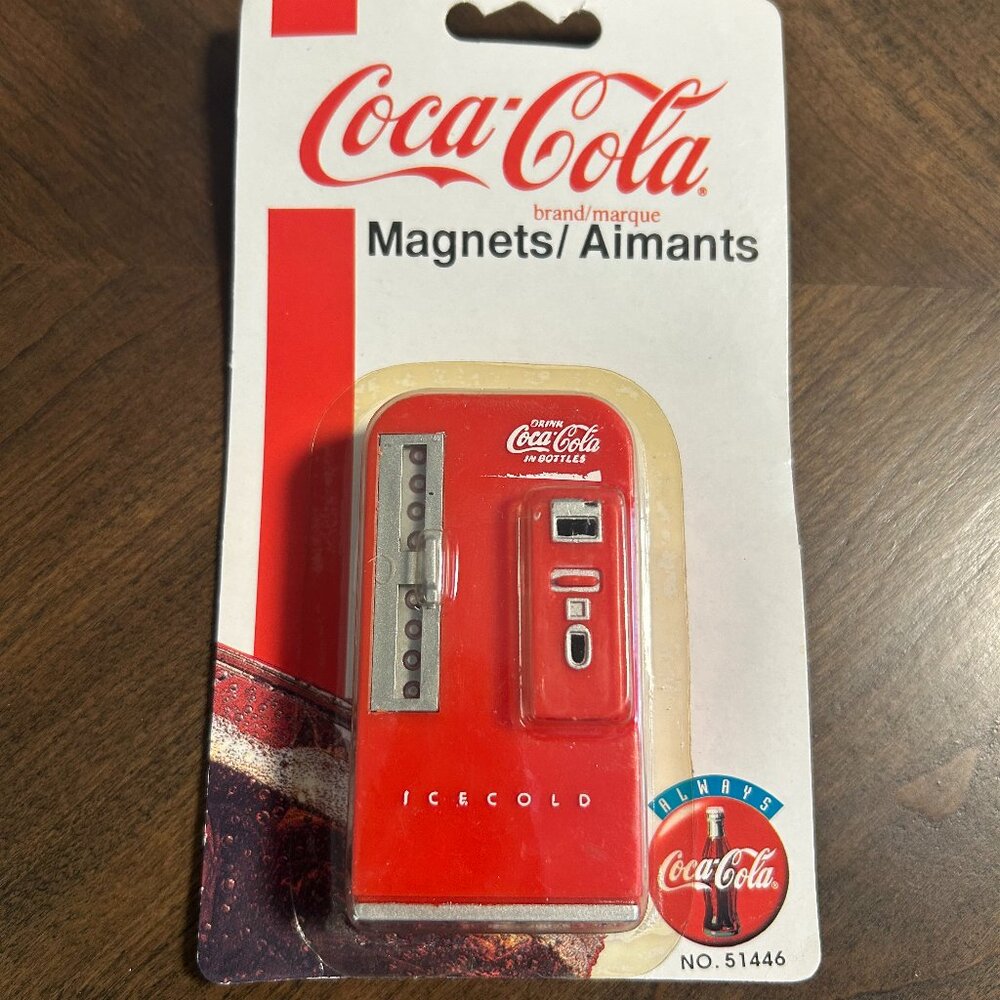 Vintage Coca Cola fridge magnet
